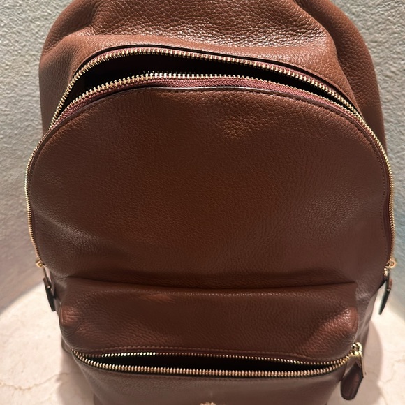 Coach Charlie Leather Backpack Tan color - Picture 6 of 11